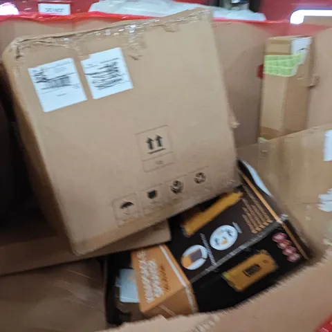 PALLET OF ASSORTED HOUSEHOLD GOODS AND PRODUCTS TO INCLUDE;SPRAYER,AREA RUG