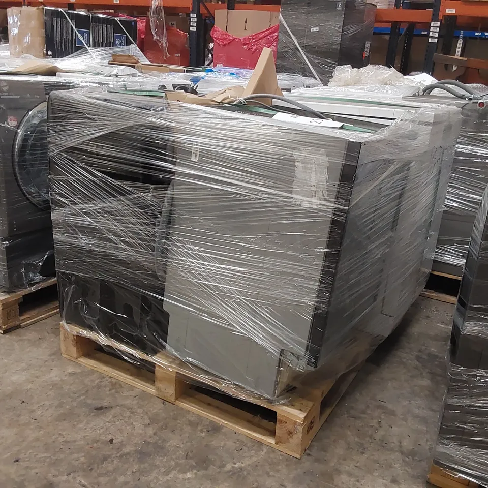 PALLET OF APPROXIMATELY 4 UNPROCESSED RAW RETURN WHITE GOODS TO INCLUDE;