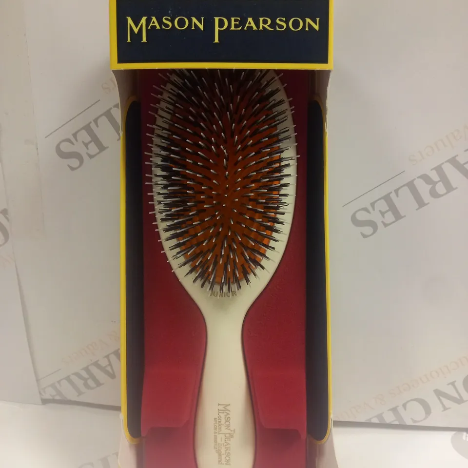 BOXED MASON PEARSON JUNIOR BRISTLE AND NYLON BRUSH - BN2 - IVORY