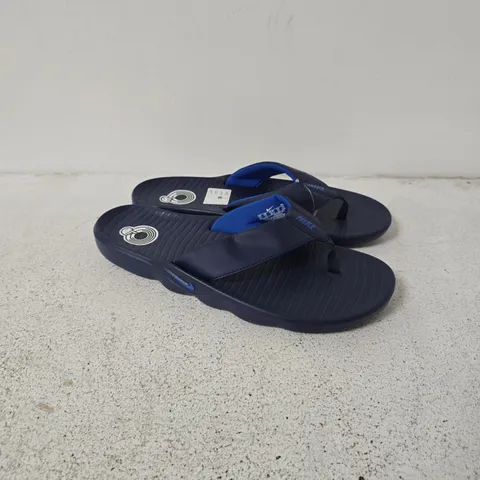 NIKE MARINA MEN’S FLIP FLOPS – NAVY, UK 14