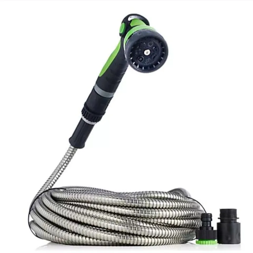 BOXED GRUMPY GARDENER METAL NO KINK HOSE