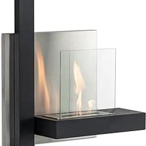 BOXED DESIGN TWIST CHASSIS BIOETHANOL FIREPLACE 