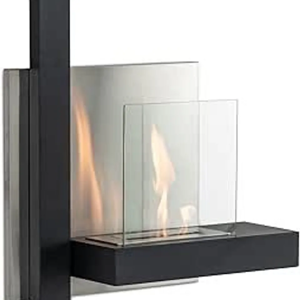 BOXED DESIGN TWIST CHASSIS BIOETHANOL FIREPLACE 