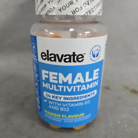 ELAVATE FEMALE MULTIVITAMIN – MANGO FLAVOUR (DIETARY SUPPLEMENT)
