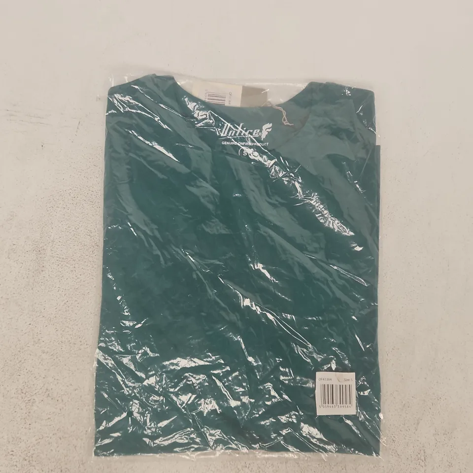 BAGGED ONFIRE T-SHIRT IN GREEN SIZE SMALL