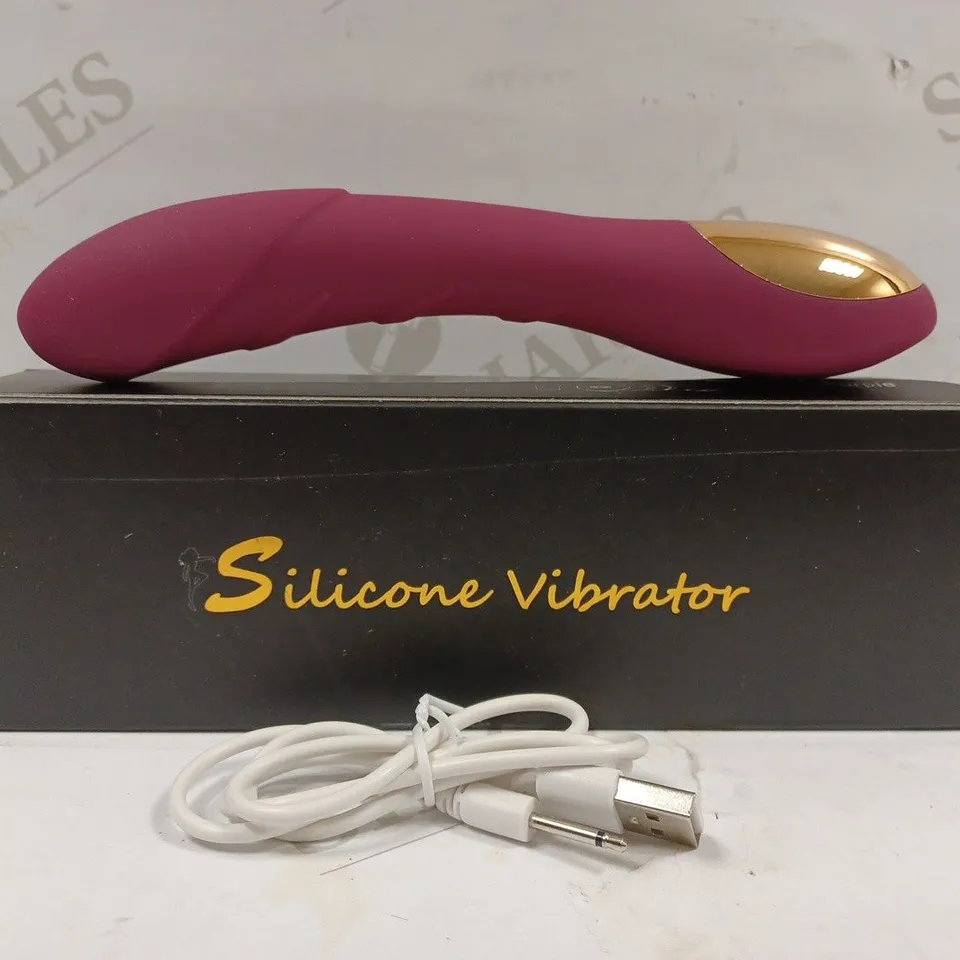 BOXED SILICONE PINK VIBRATOR 