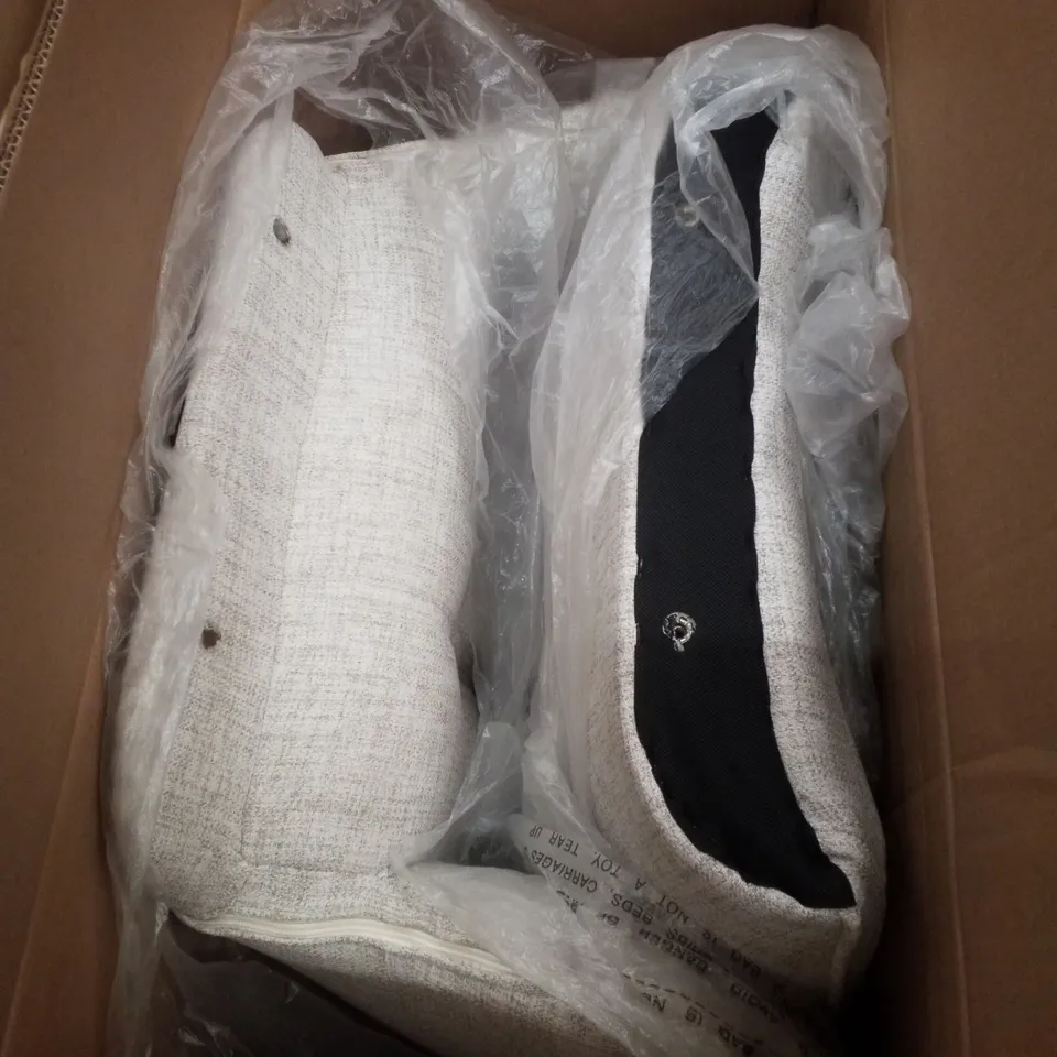 BOXED WAHSON GRET FABRIC ACCENT CHAIR 