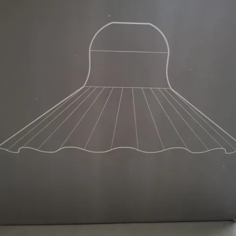 JOHN LEWIS FLORRIE CEILING SHADE - METAL, PAINTED EFFECT