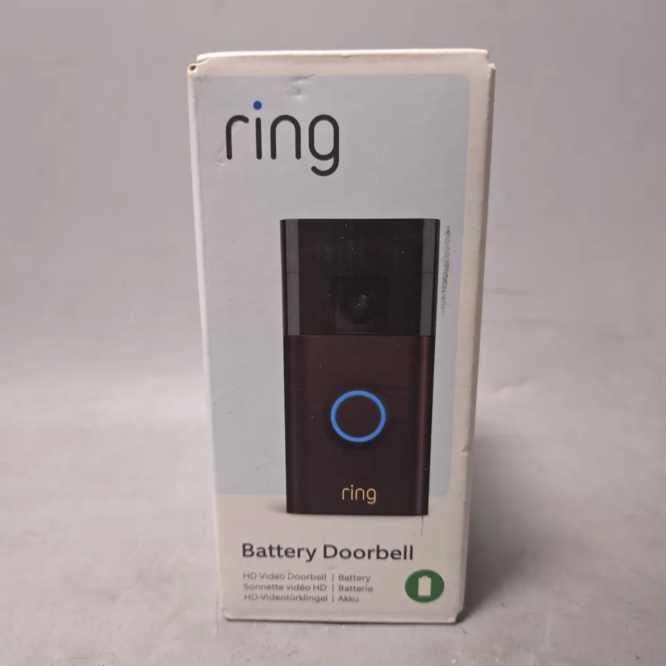 SEALED RING BATTERY DOORBELL 