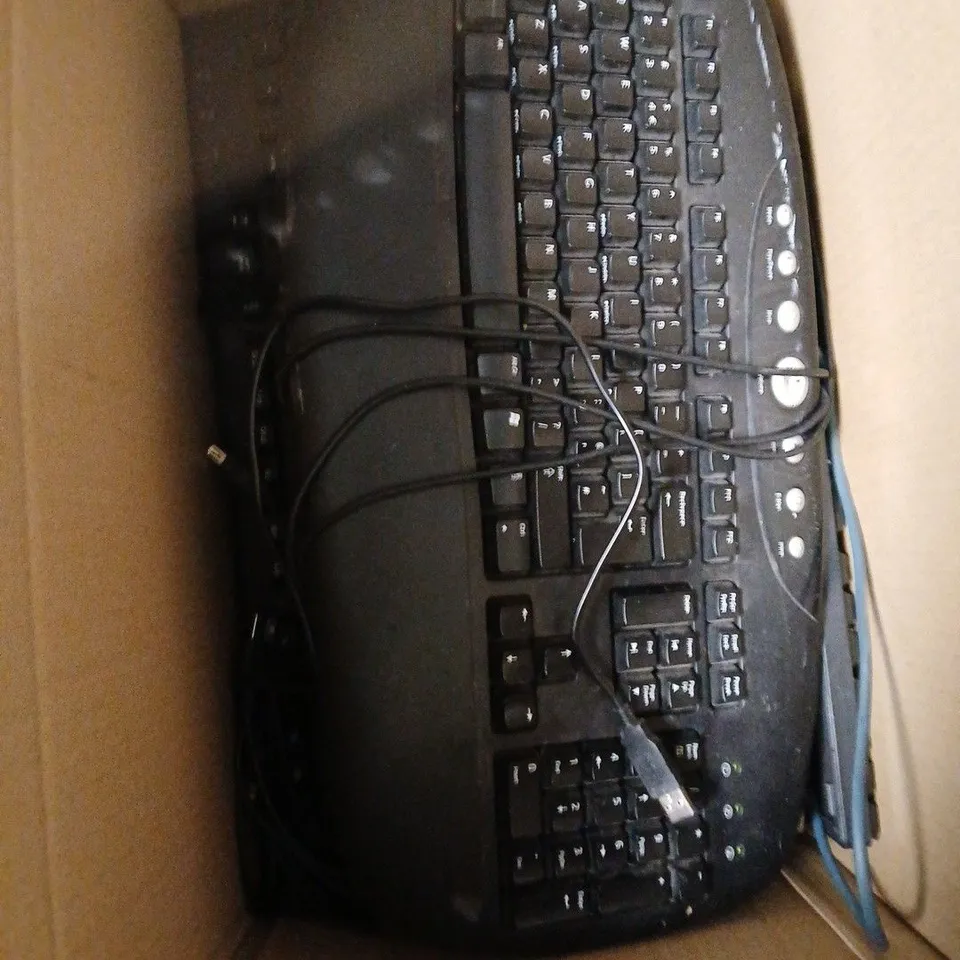 APPROXIMATELY 8 ASSORTED WIRED KEYBOARDS IN VARIOUS BRANDS 