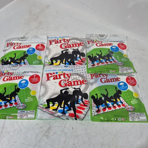LOT OF APPROXIMATELY 45 TWISTER STYLE PARTY GAMES