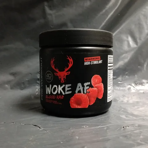 WOKE AF BLOOD RAZ FLAVOUR PRE-WORKOUT