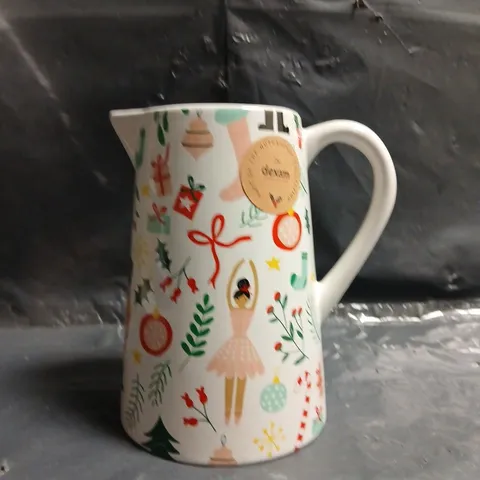 BRAND NEW BOXED NUTCRACKER LARGE SAUCE JUG - X2