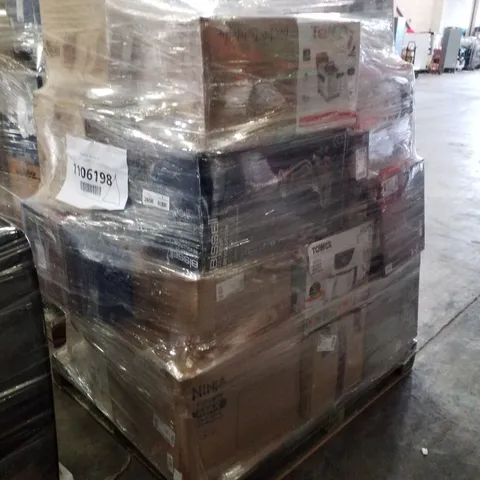 PALLET OF APPROXIMATELY 25 UNPROCESSED RAW RETURN HOUSEHOLD AND ELECTRICAL GOODS TO INCLUDE;