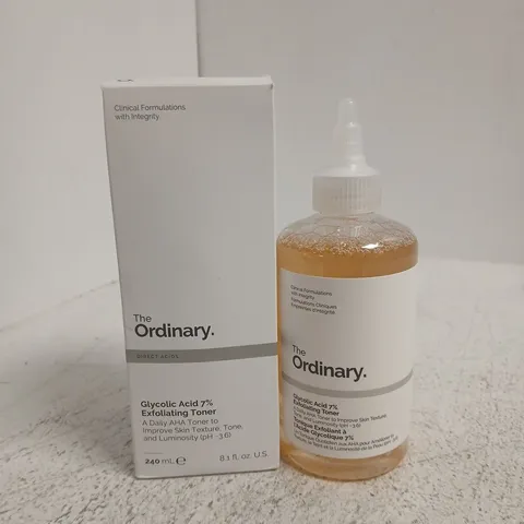 BOXED THE ORDINARY GLYCOLIC ACID 7% EXFOLIATING TONER – 240 ML