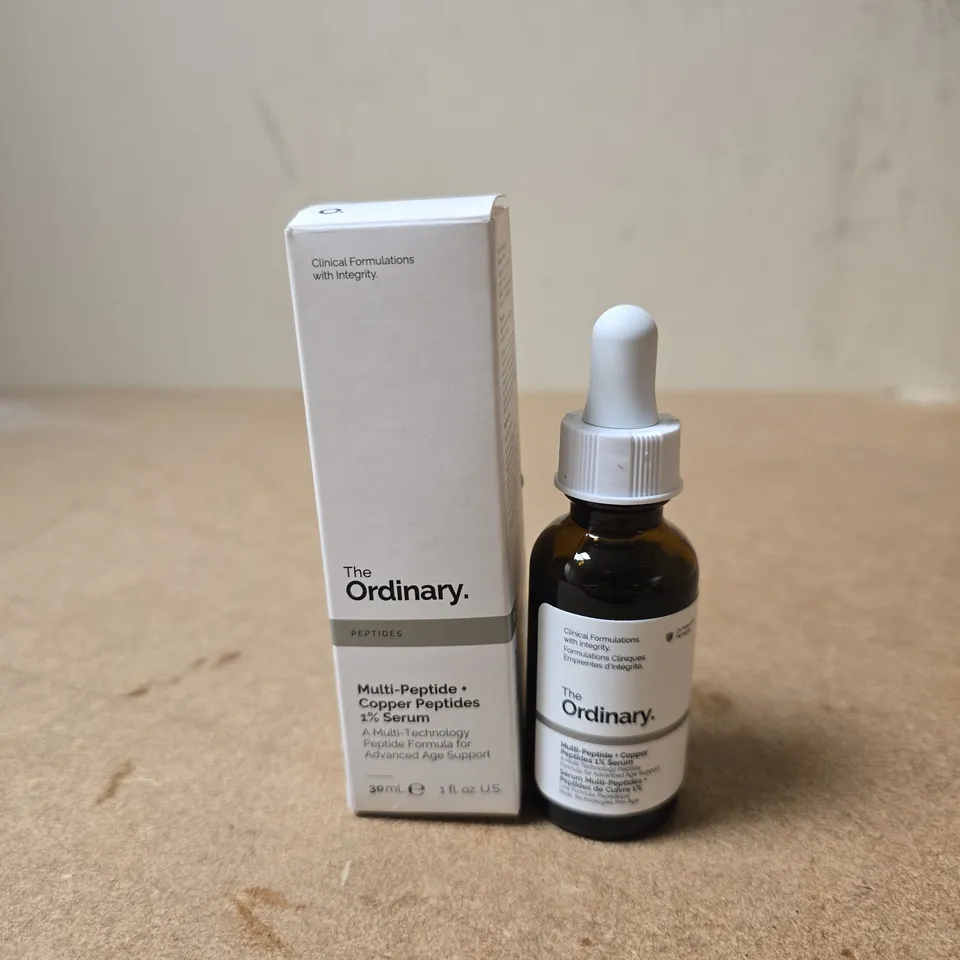 BOXED THE ORDINARY MULTI-PEPTIDE + COPPER PEPTIDES 1% SERUM – 30 ML