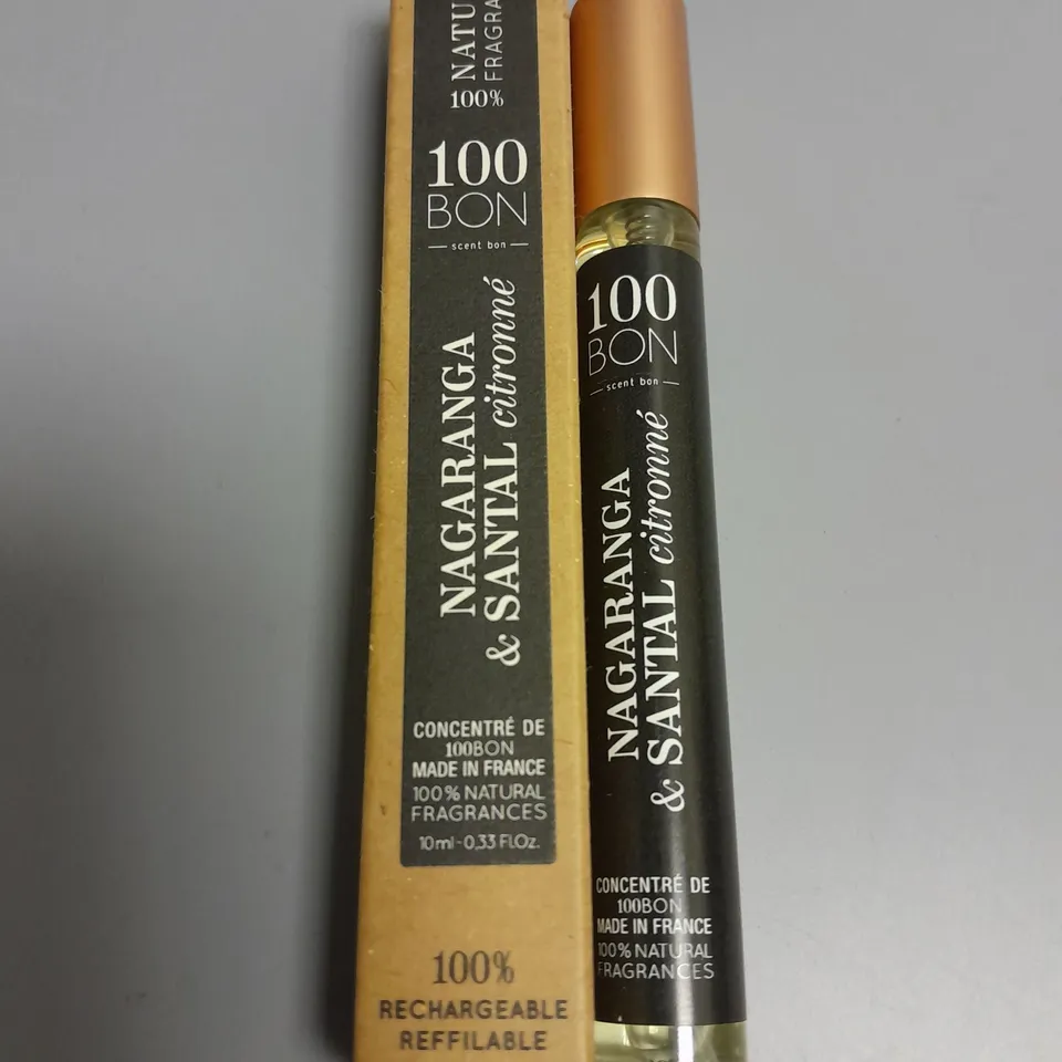 LOT OF APPROXIMATELY 320 100 BON 10ML NAGARANGA & SANTAL CITRONNE FRAGRENCES