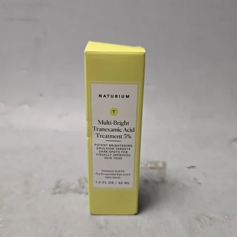 SEALED NATURIUM MULTI-BRIGHT TRANEXAMIC ACID TREATMENT 5%, BRIGHTENING & DISCOLORATION SKIN CARE TREATMENT