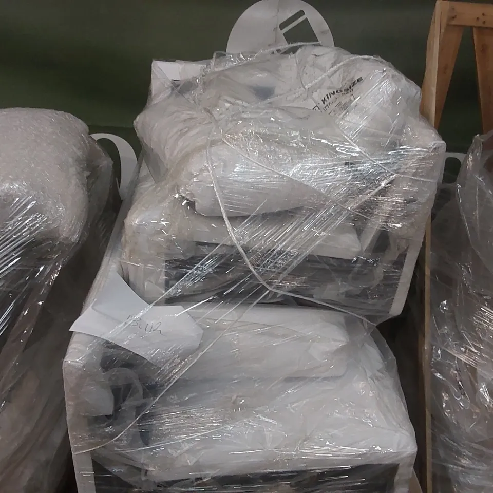 PALLET CONTAINING ASSORTED DESIGNER SOFA PARTS