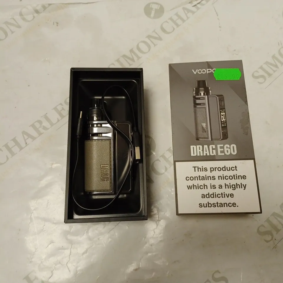 BOXED VOOPOO DRAG E60 WITH USB CABLE