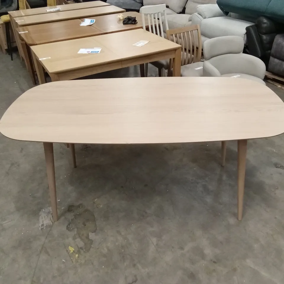 QUALITY DESIGNER DANSK SCANDI OAK 4 SEATER TABLE