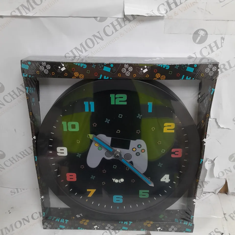 BOXED AND SEALED YOLO CHILDRENS GAMING CLOCK 