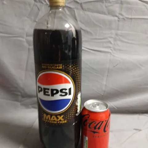 APPROXIMATELY 10 ASSORTED FOOD ITEMS TO INCLUDE - COCA-COLA ZERGO SUGAR AND PEPSI MAX CAFFEINE FREE - COLLECTION ONLY