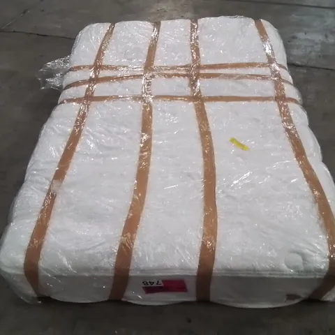 QUALITY BAGGED NOVILLA 27CM MEMORY FOAM POCKET SPRUNG SMALL DOUBLE MATTRESS