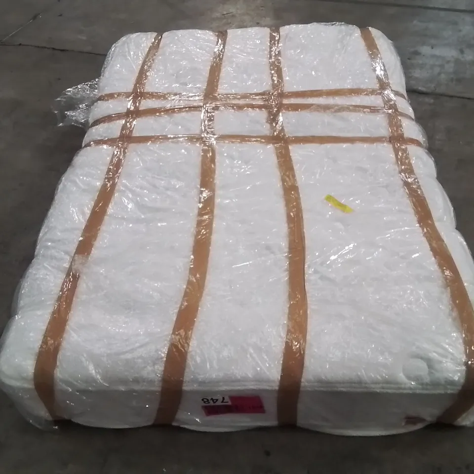 QUALITY BAGGED NOVILLA 27CM MEMORY FOAM POCKET SPRUNG SMALL DOUBLE MATTRESS