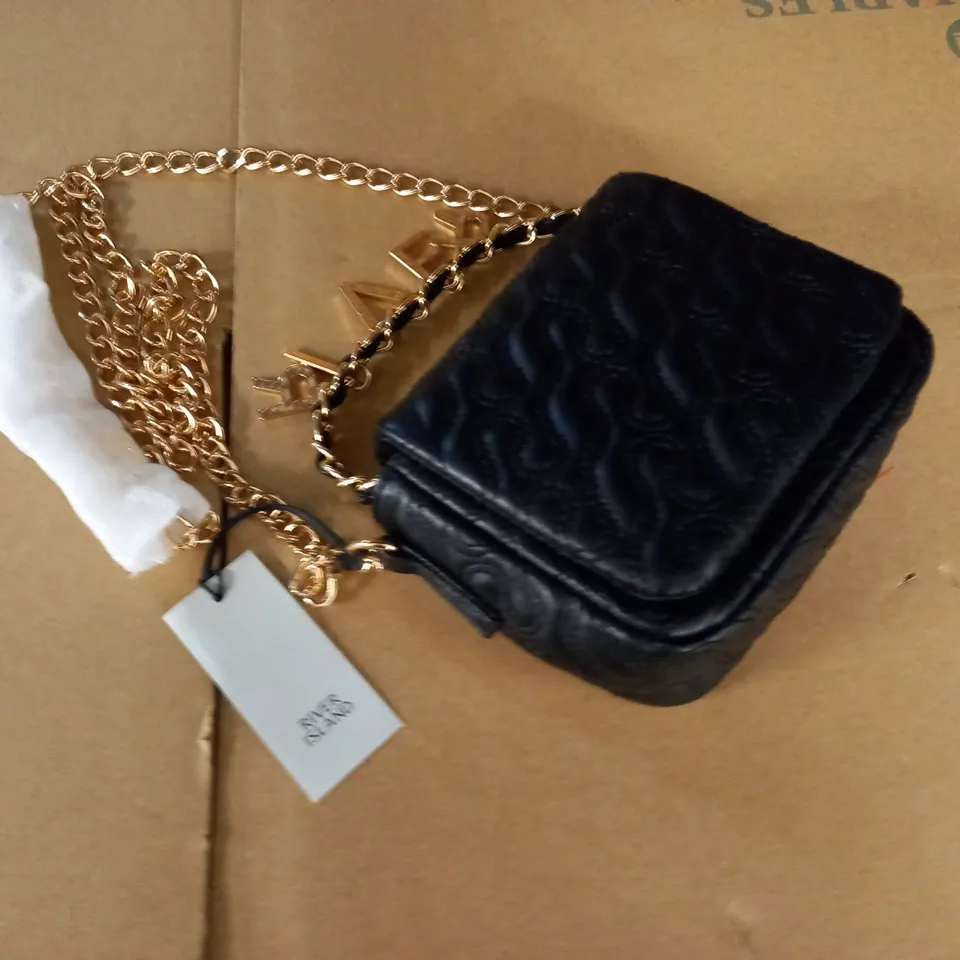 RIVER ISLAND BLACK MINI BAG