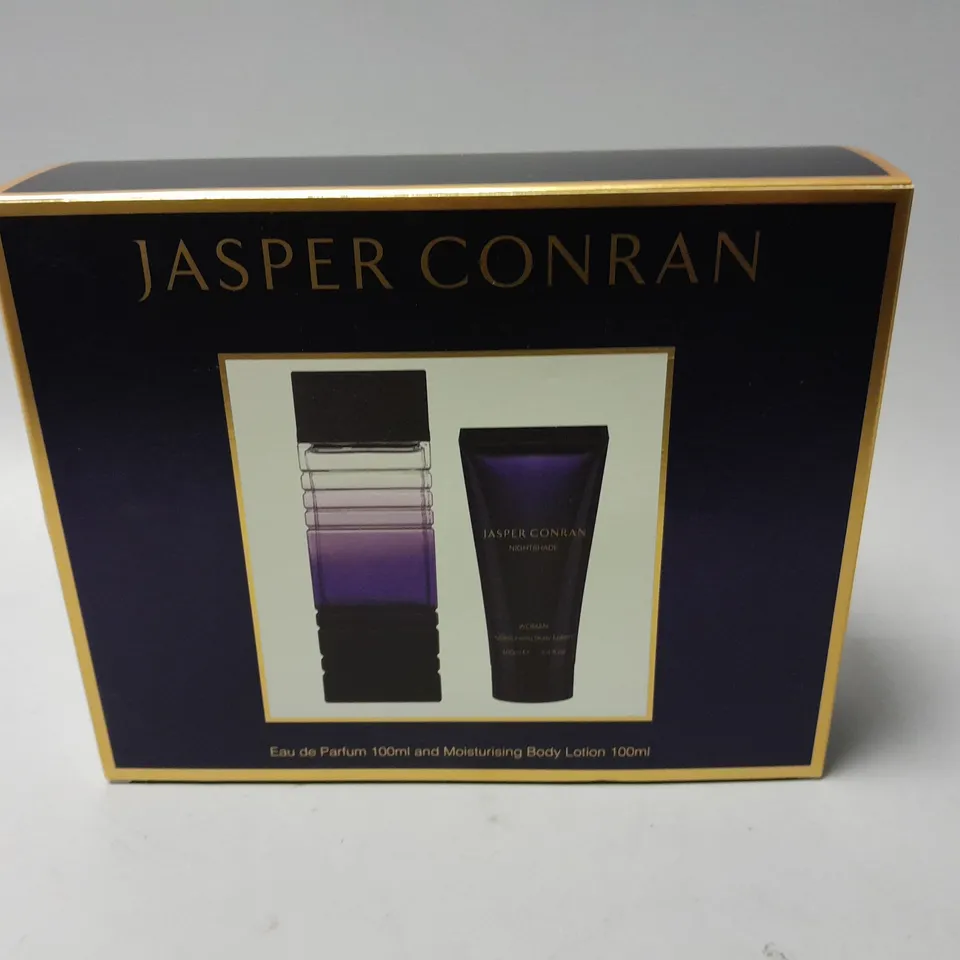 BOXED JASPER CONRAN NIGHT SHADE 2-PIECE SET