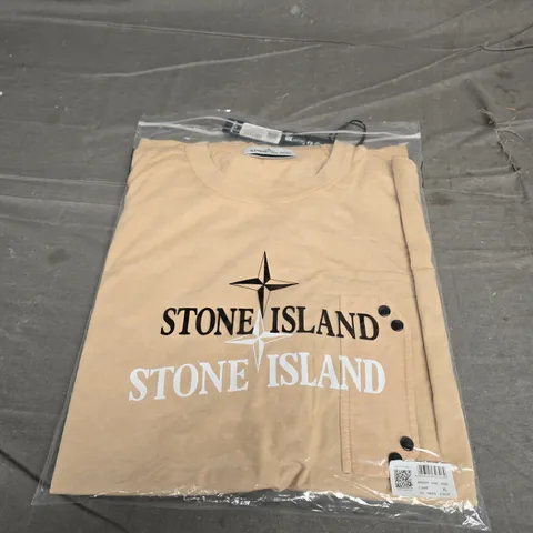 BAGGED STONE ISLAND CASUAL TEE - SIZE XL