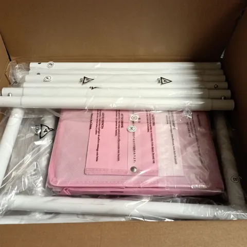 CLOTHING RACK WITH HANGING ORGANISER FOR KIDS