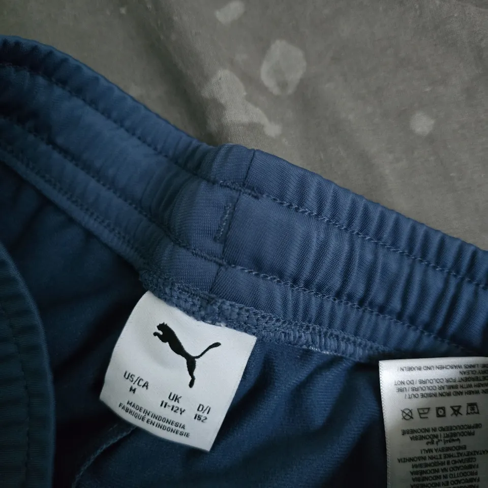 PUMA KIDS' BLUE TRACKSUIT TROUSERS – UK 11-12 (US/CA 4)