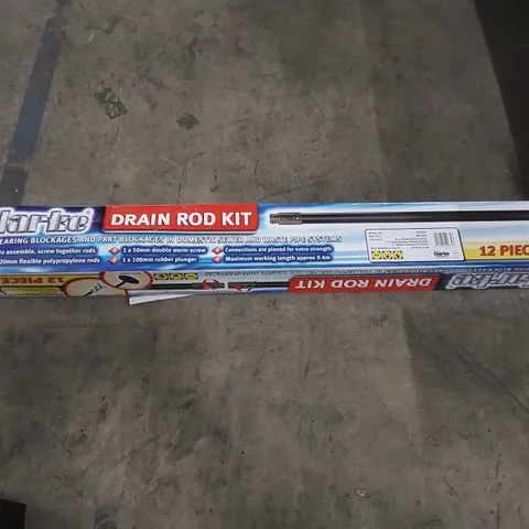 BOXED CLARKE DRAIN ROD KIT