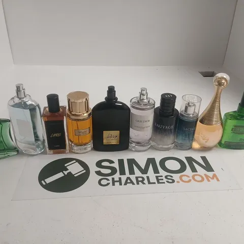 APPROXIMATELY 10 ASSORTED UNBOXED FRAGRANCES