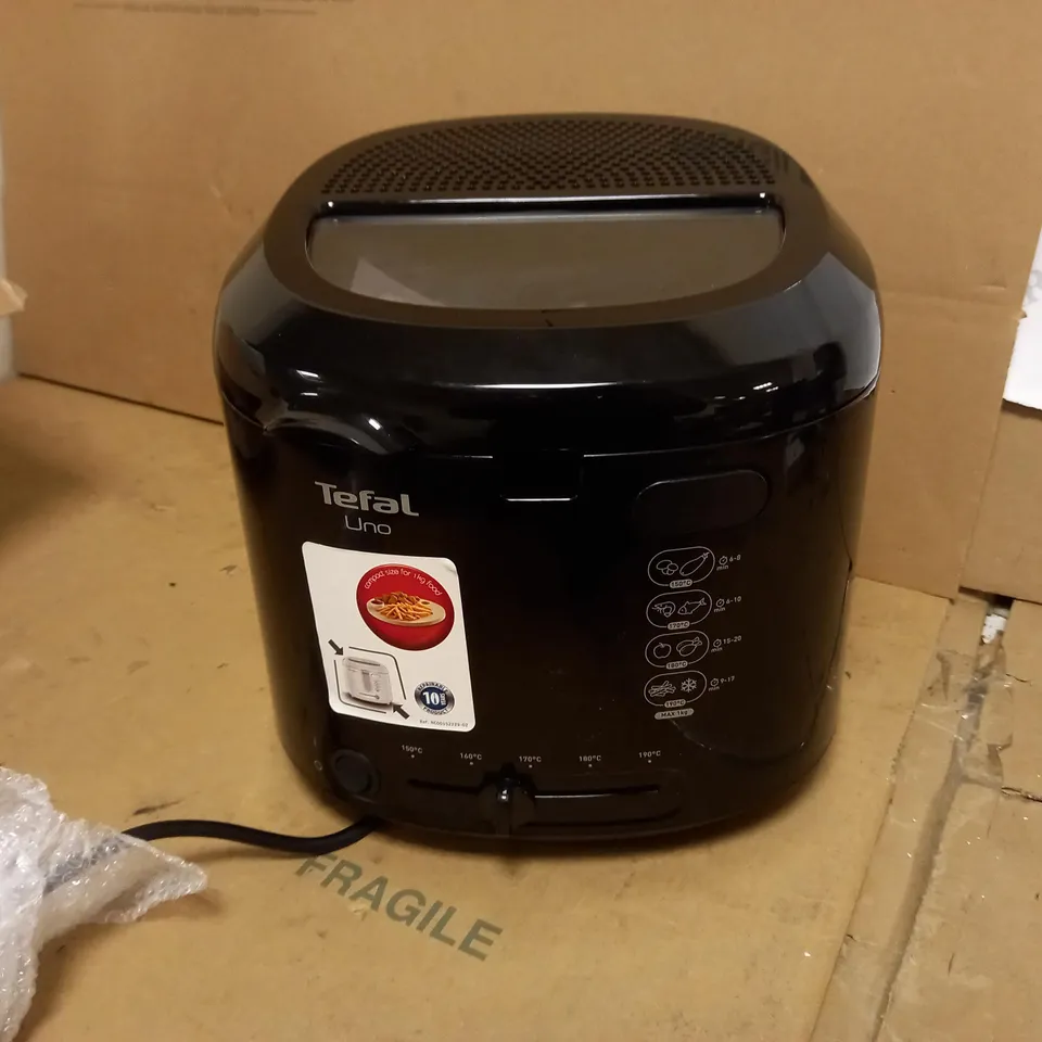 TEFAL UNO FF203840 DEEP FAT FRYER BLACK