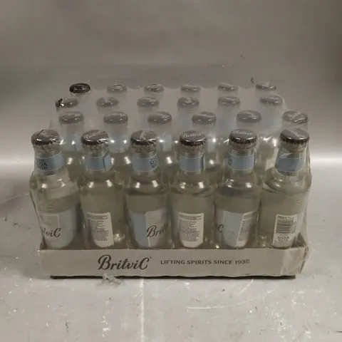 24 X BRITVIC SODA WATERS - 24 X 200ML - COLLECTION ONLY