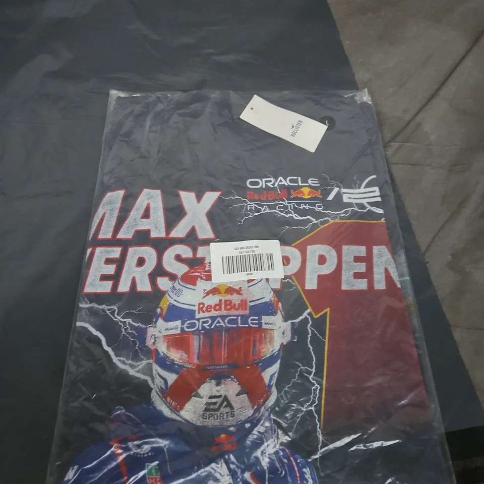 HOLLISTER MAX VERSTAPPEN MOTOR RACING T-SHIRT – SIZE L