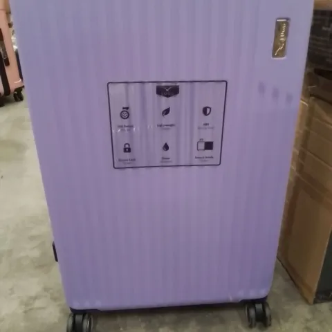 LUGG TRAVEL SUITCASE PURPLE