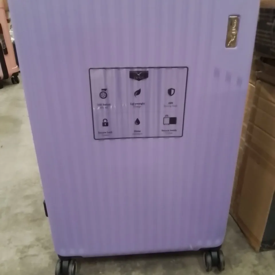 LUGG TRAVEL SUITCASE PURPLE