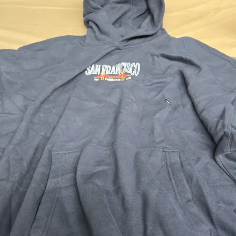 HOLLISTER HOODIE IN BLUE SIZE XXL