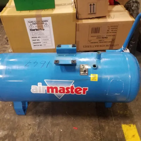 AIRMASTER TIGER 16/1050 14.5CFM 100 LITRE 3HP AIR COMPRESSOR (230V) - MAIN UNIT MISSING