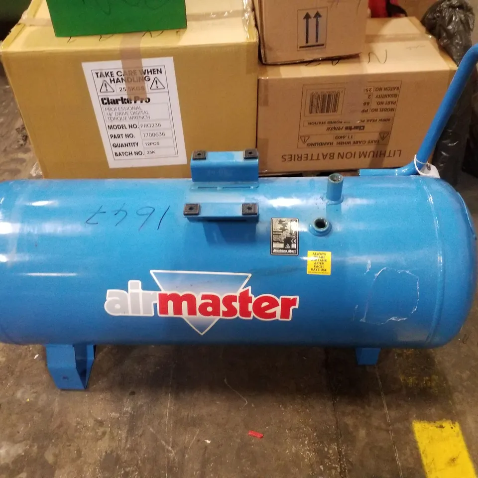 AIRMASTER TIGER 16/1050 14.5CFM 100 LITRE 3HP AIR COMPRESSOR (230V) - MAIN UNIT MISSING