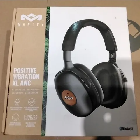 BOXED MARLEY POSITIVE VIBRATION XL ANC BLUETOOTH HEADPHONES 