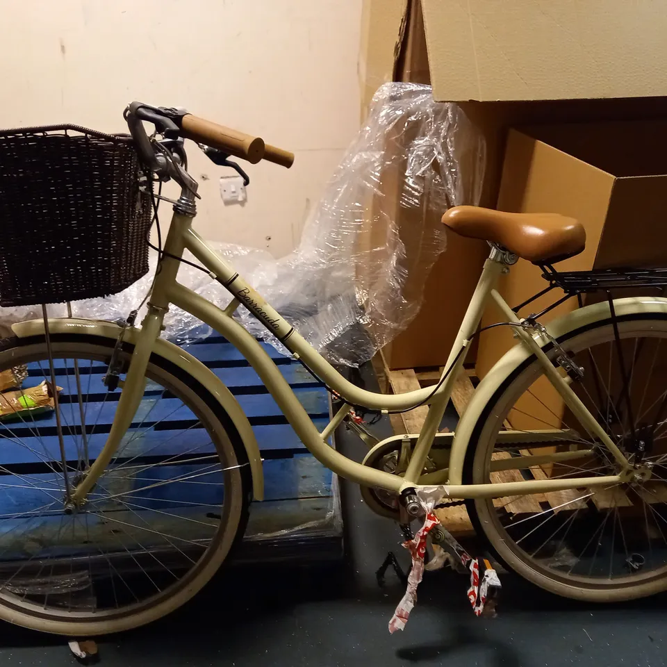 BARRACUDA TUCANA SS FEMALE 19 CREAM LADIES VINTAGE BICYCLE [COLLECTION ONLY] RRP £380
