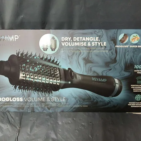 REVAMP VOLUME & STYLE HOT BRUSH STYLER