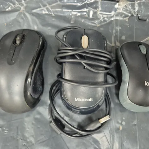 BOX OF APPROXIMATELY 20 ASSORTED COMPUTER MICE