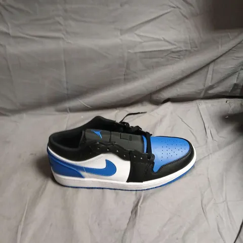 NIKE AIR JORDAN TRAINERS – BLUE/BLACK/WHITE 