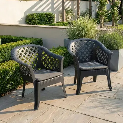 BOXED SAVONA ANTHRACITE CHAIR
